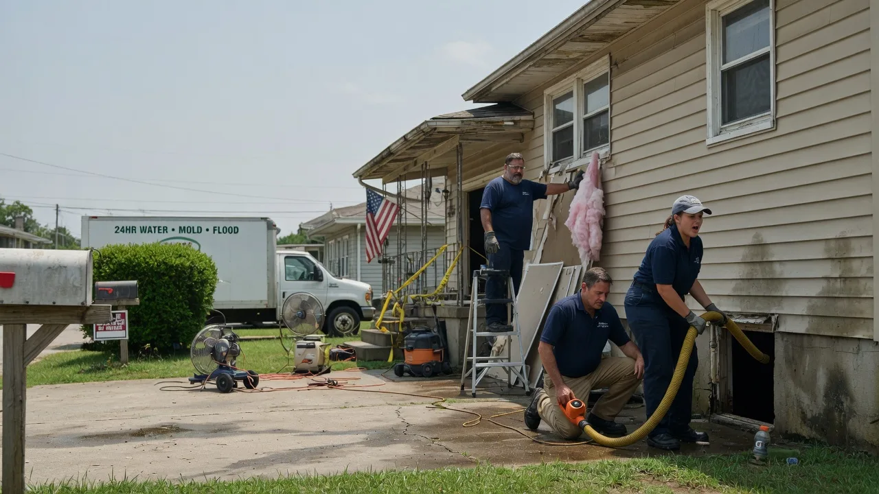 Water Damage Repair in Teeds Grove, IA near me